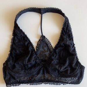 Victoria Secret Black Lace Bralette- Small